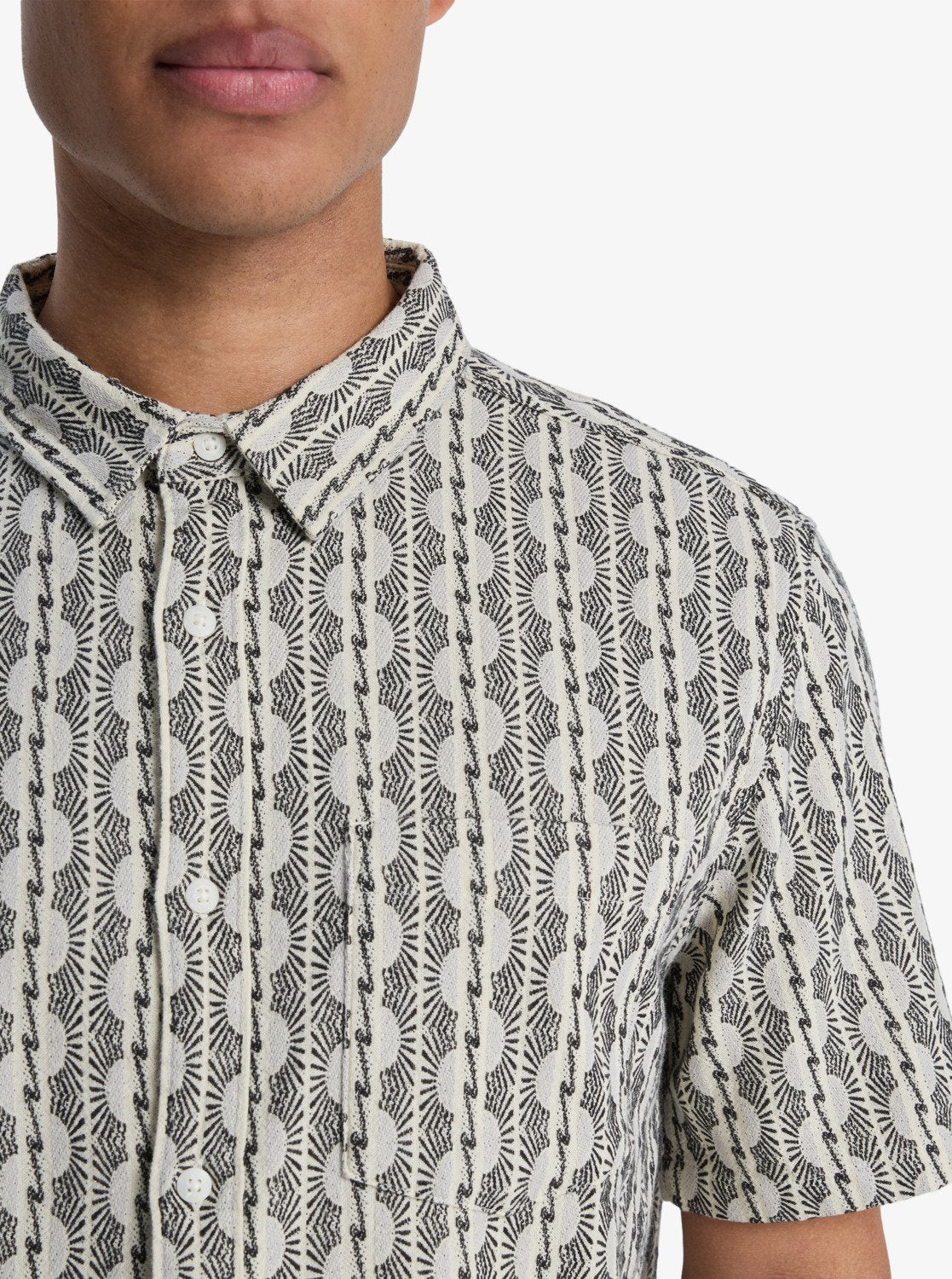 Horizons - Heren Surf Lifestyle Korte Mouwen Shirt