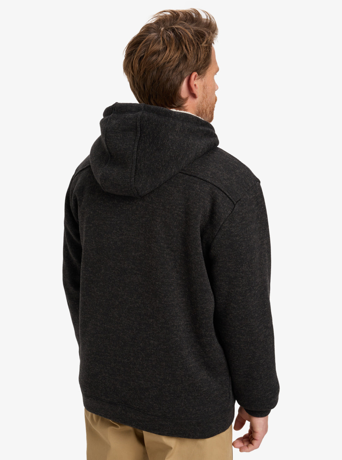Quiksilver Keller Sherpa - Full Zip Sherpa Hoodie for Men
