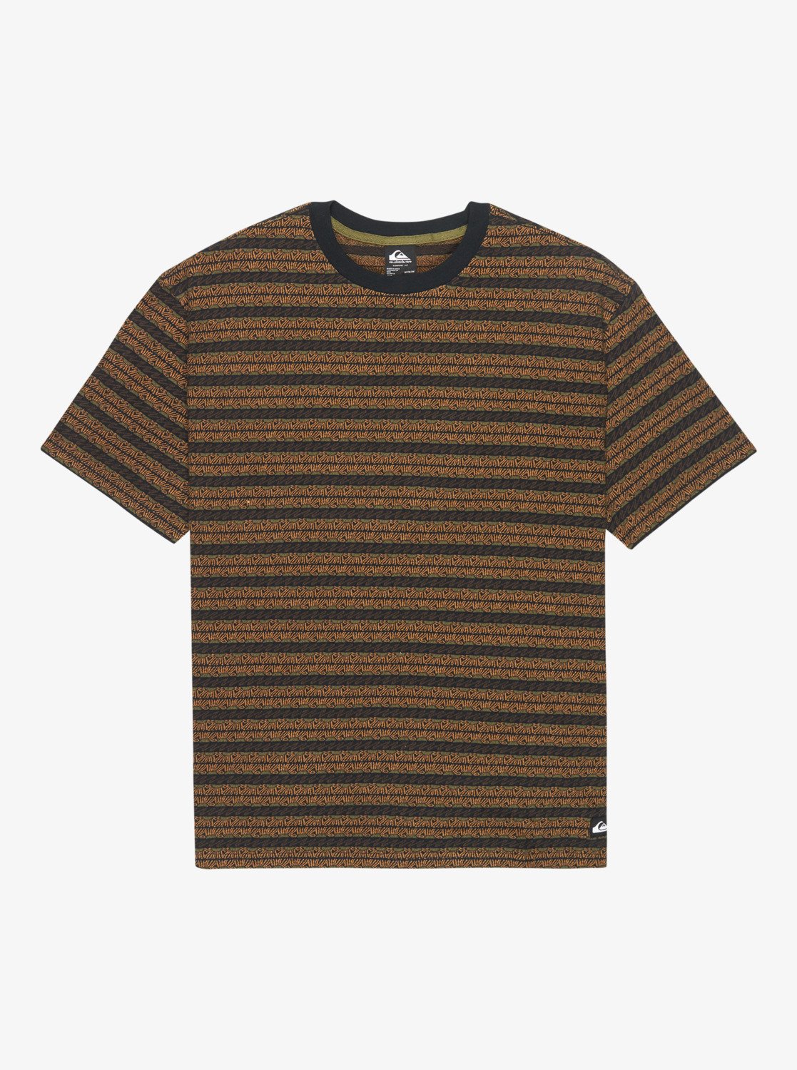 Okano Jacquard - Heren Surf Lifestyle Korte Mouwen T-shirt