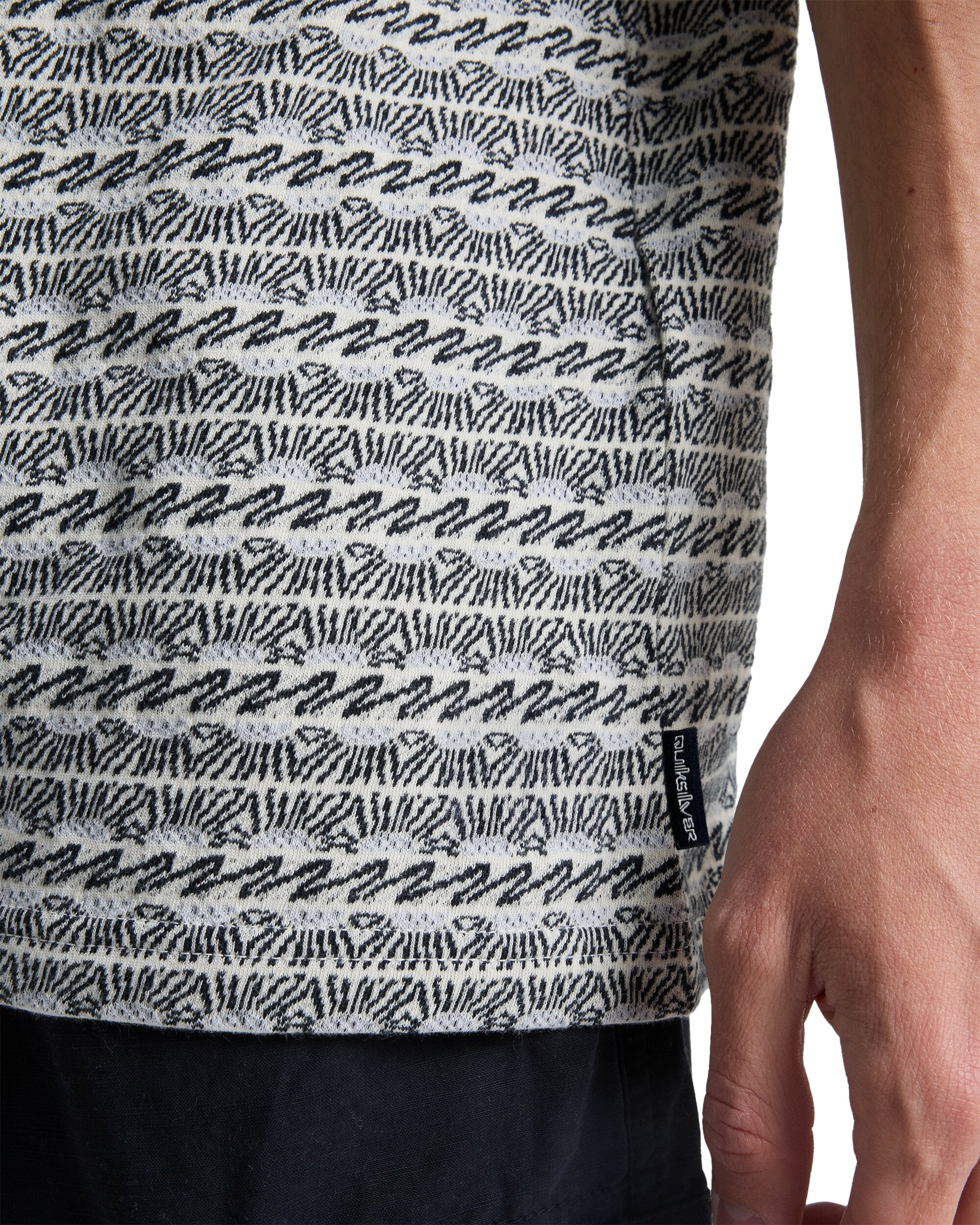 Quiksilver Okano Jacquard - Herren Surf Lifestyle kurzärmeliges T-shirt