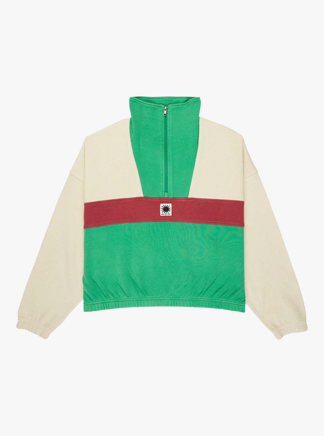 Paz - Dames Surf Lifestyle Half Zip Fleece Sweater