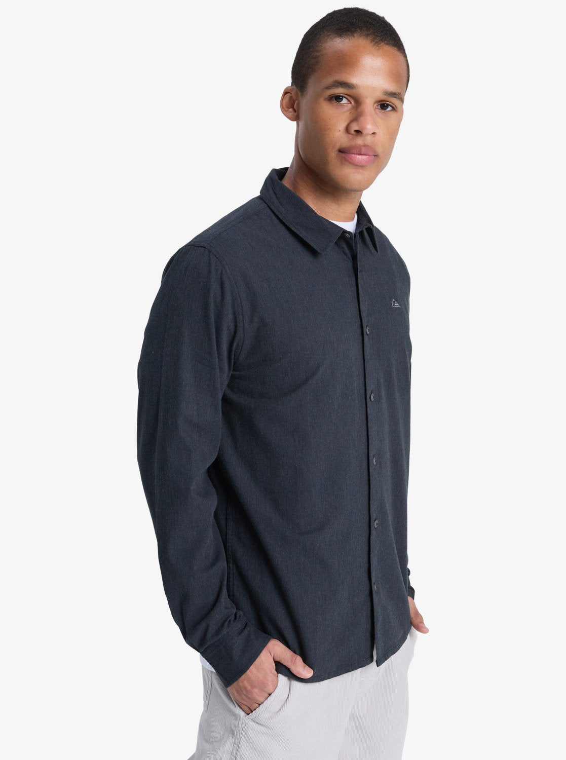 Premium Stretch - Heren Surf Lifestyle Long Sleeve Shirt