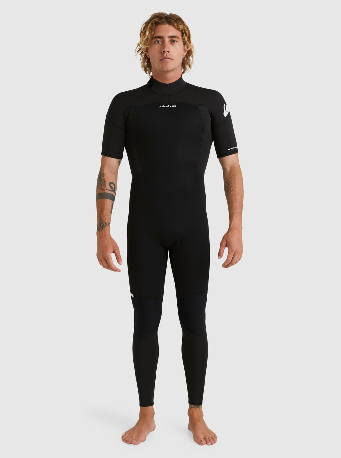 Quiksilver Prologue 2/2 mm – Herren Backzip-Wetsuit mit kurzen Ärmeln