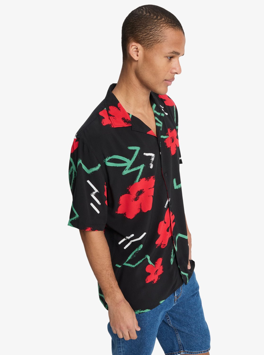 Quiksilver Safe Paradise - Herren Surf Lifestyle kurzärmeliges Shirt