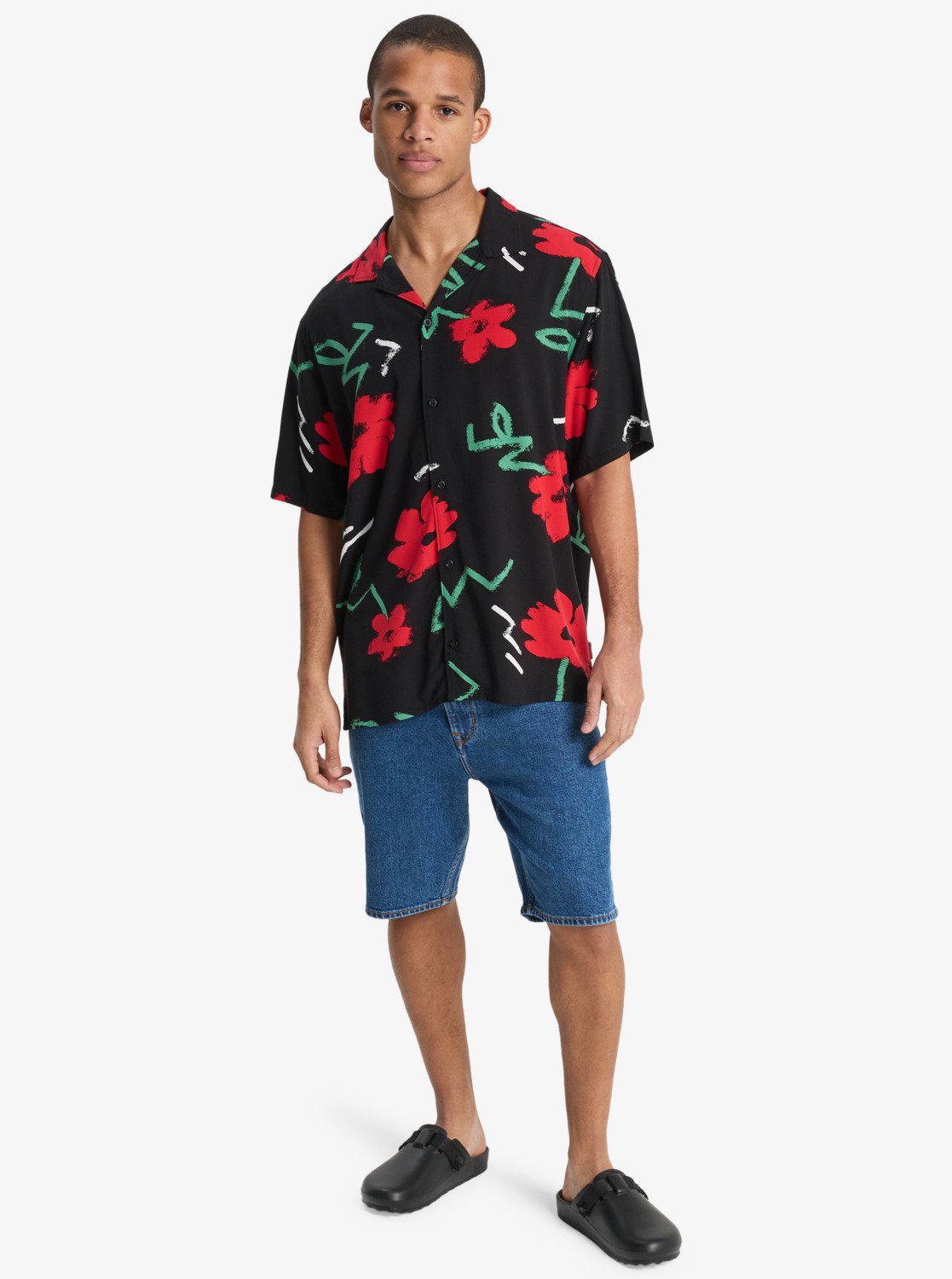 Quiksilver Safe Paradise - Herren Surf Lifestyle kurzärmeliges Shirt