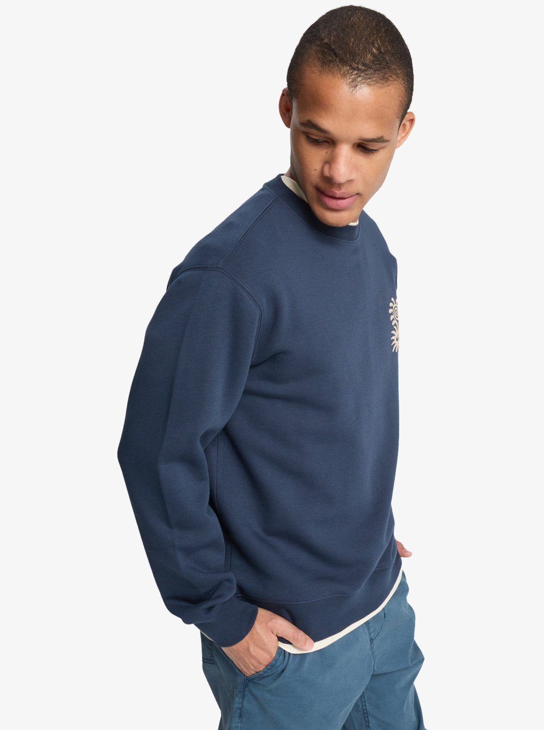 Quiksilver Salt Water Graphic - Herren Surf Lifestyle Fleece Sweater