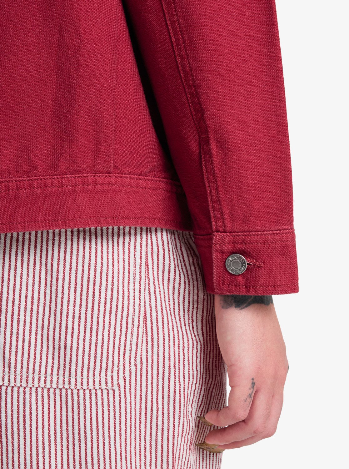 Santa Crop Denim - Dames Surf Lifestyle Jacket