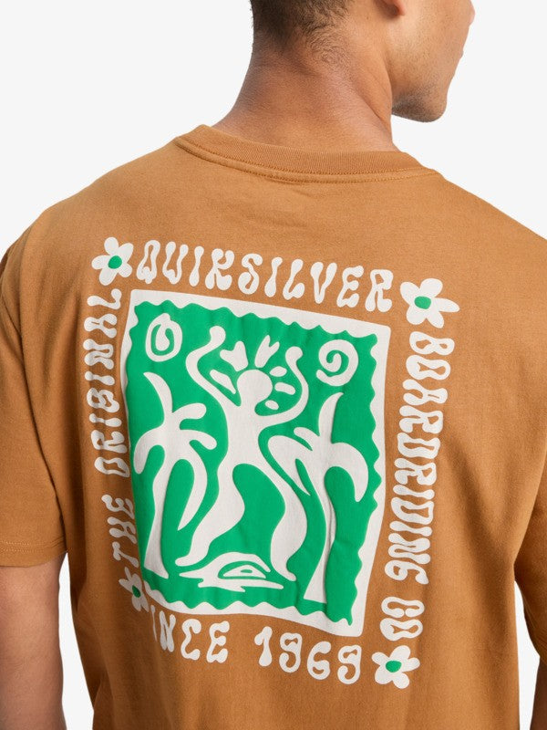 Quiksilver Serenity Splash - Herren Surf Lifestyle kurzärmeliges T-shirt