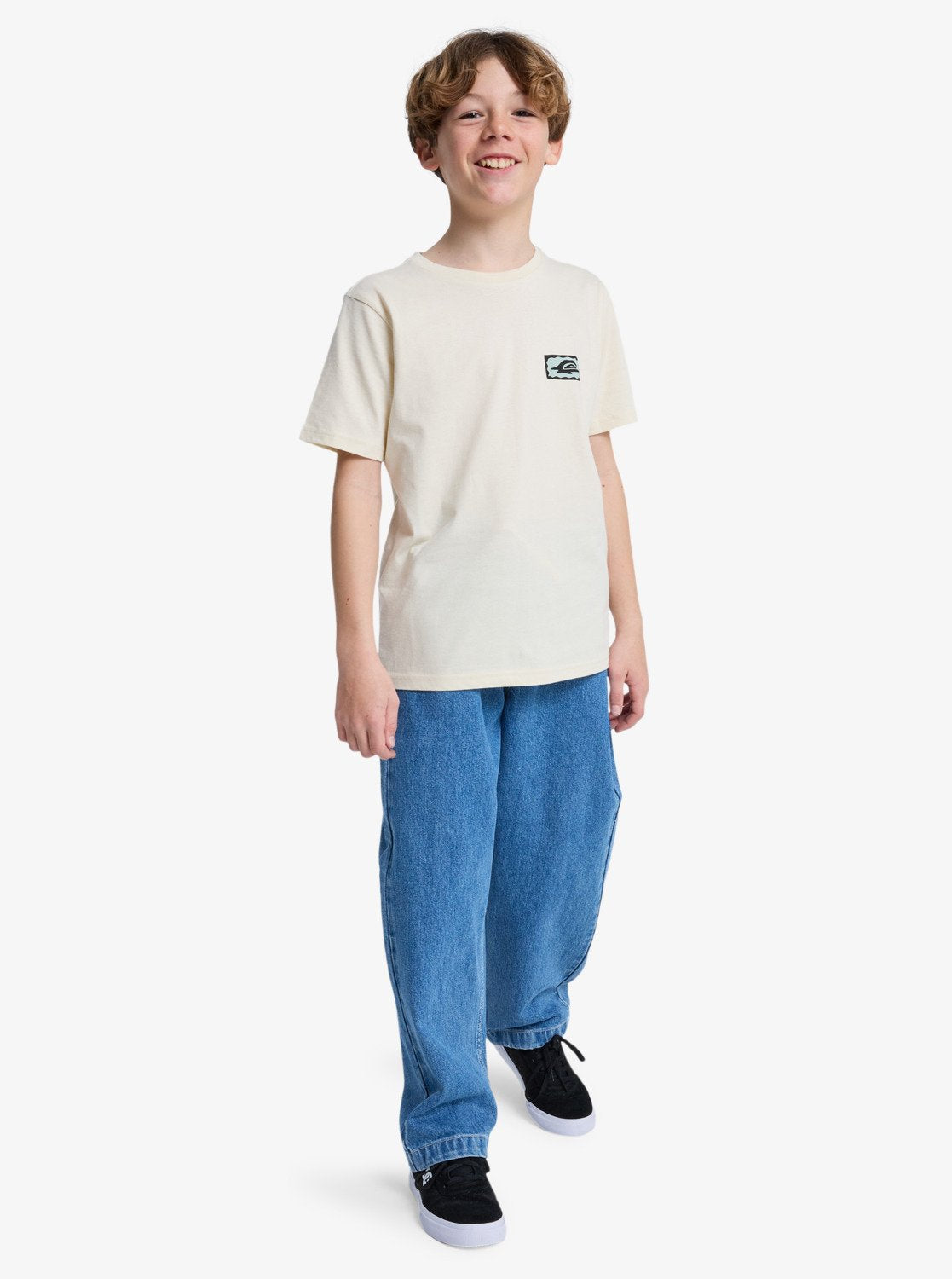 Serenity Splash - Jongens Surf Lifestyle Korte Mouwen
