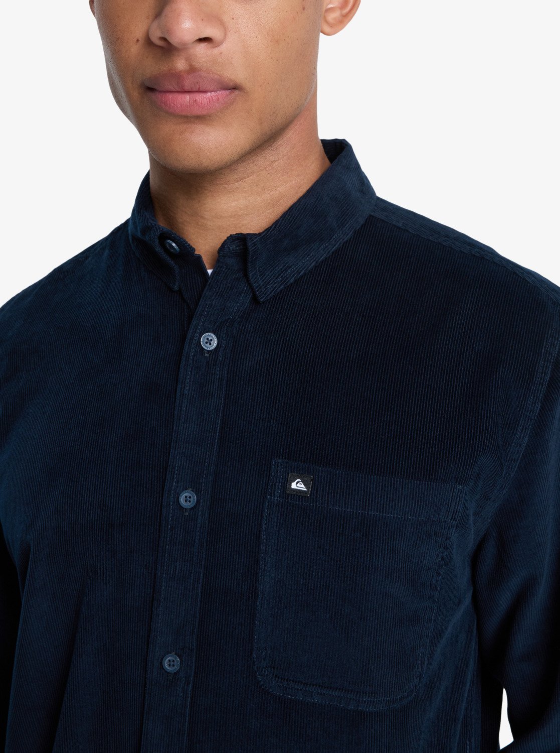 Smoke Trail - Heren Surf Lifestyle Corduroy Long Sleeve Shirt