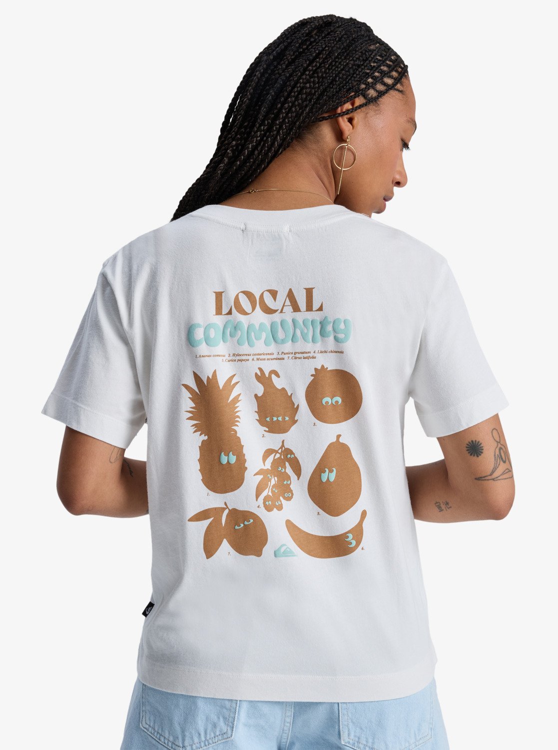 Quiksilver Standard - Damen Surf Lifestyle kurzärmeliges T-shirt