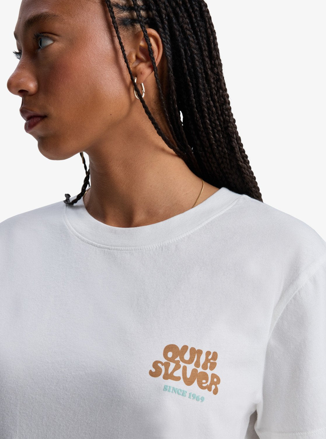 Quiksilver Standard - Damen Surf Lifestyle kurzärmeliges T-shirt