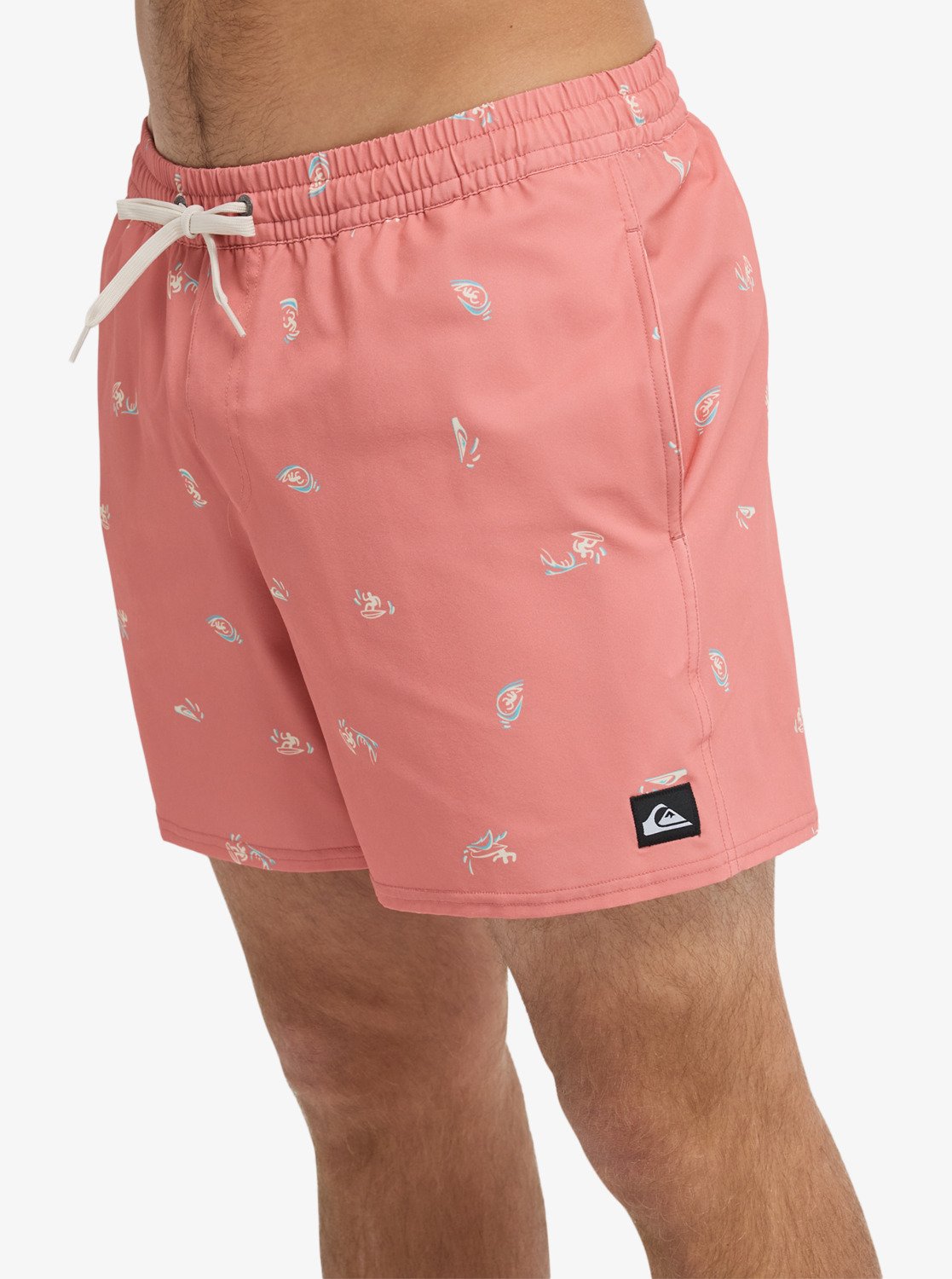 Quiksilver Stretch Printed Volley - Mens Surf Performance Boardshort