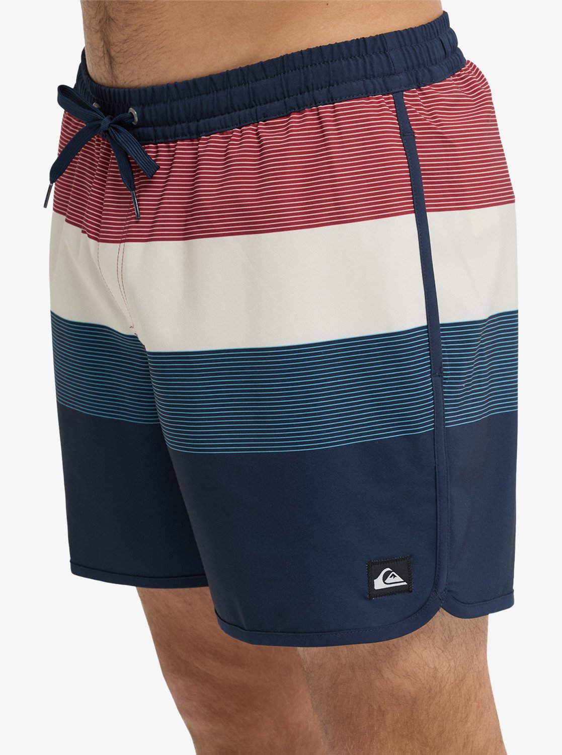 Quiksilver Stretch Scallop Volley 16 - Mens Surf Performance Boardshort