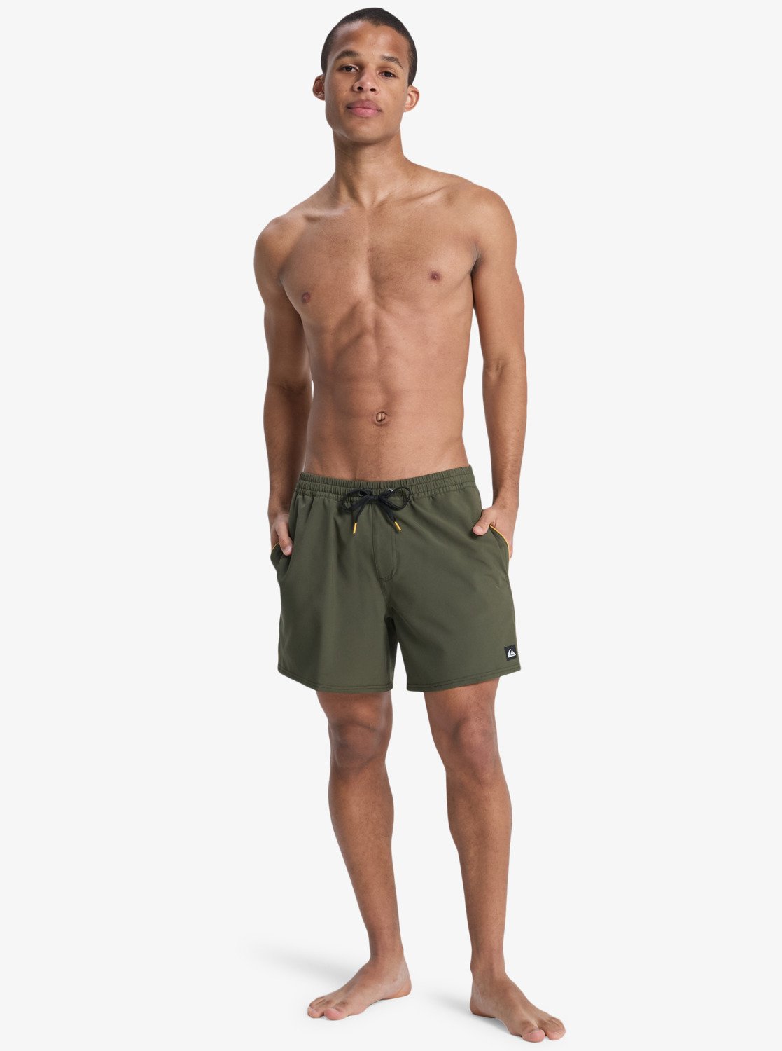 Quiksilver Stretched Piped Volley 16 - Mens Surf Performance Boardshort