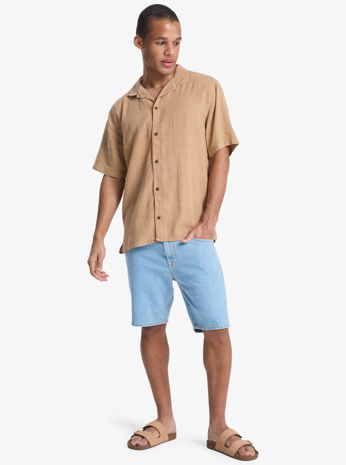 Sunrise - Heren Surf Lifestyle Korte Mouwen Shirt
