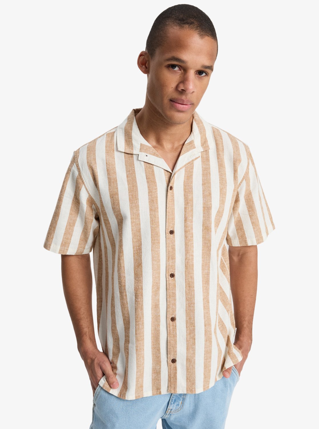 Quiksilver Sunset Song - Herren Surf Lifestyle kurzärmeliges Shirt