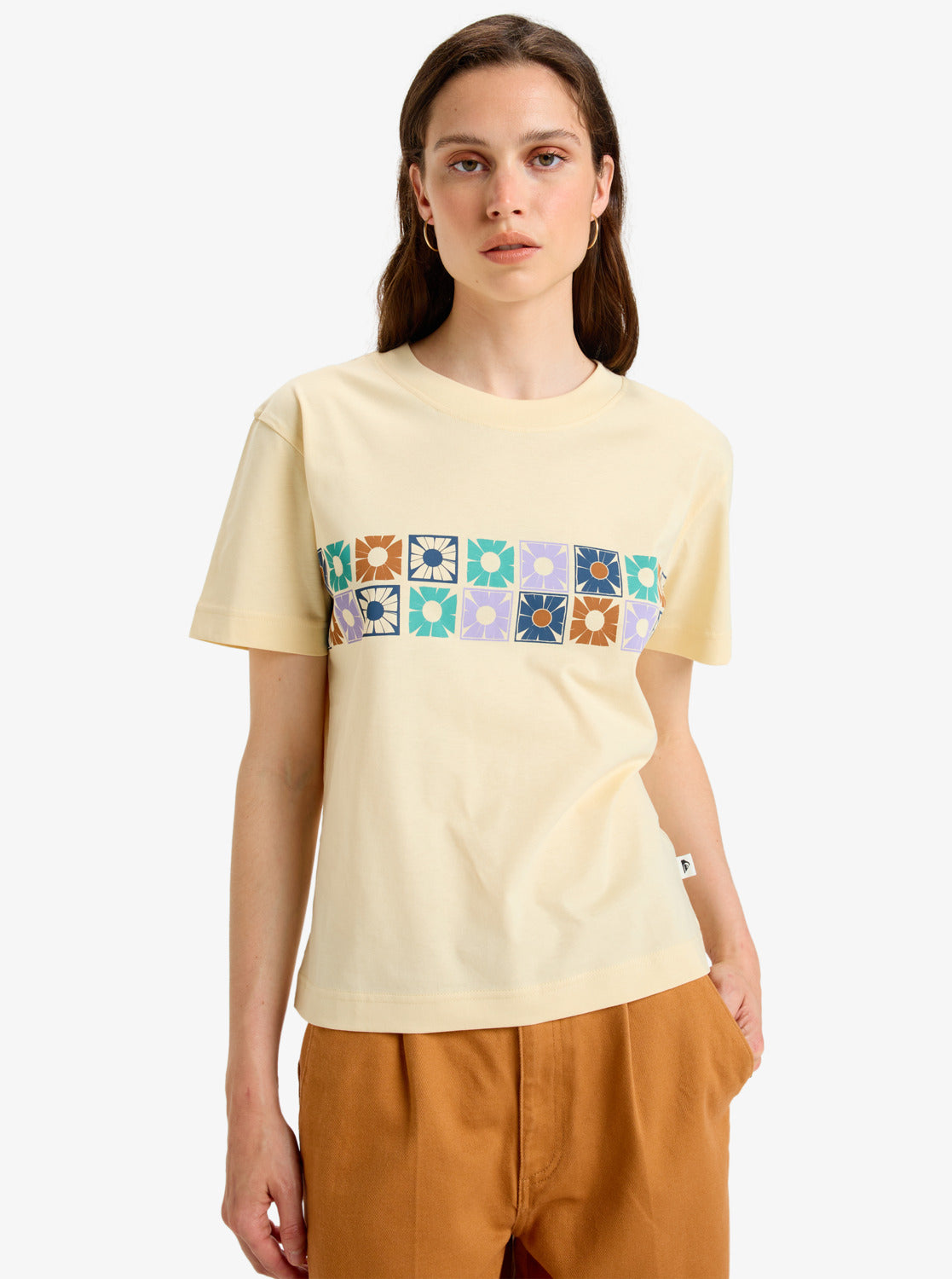 Quiksilver Tilebloom - Kurzarm-T-Shirt für Frauen