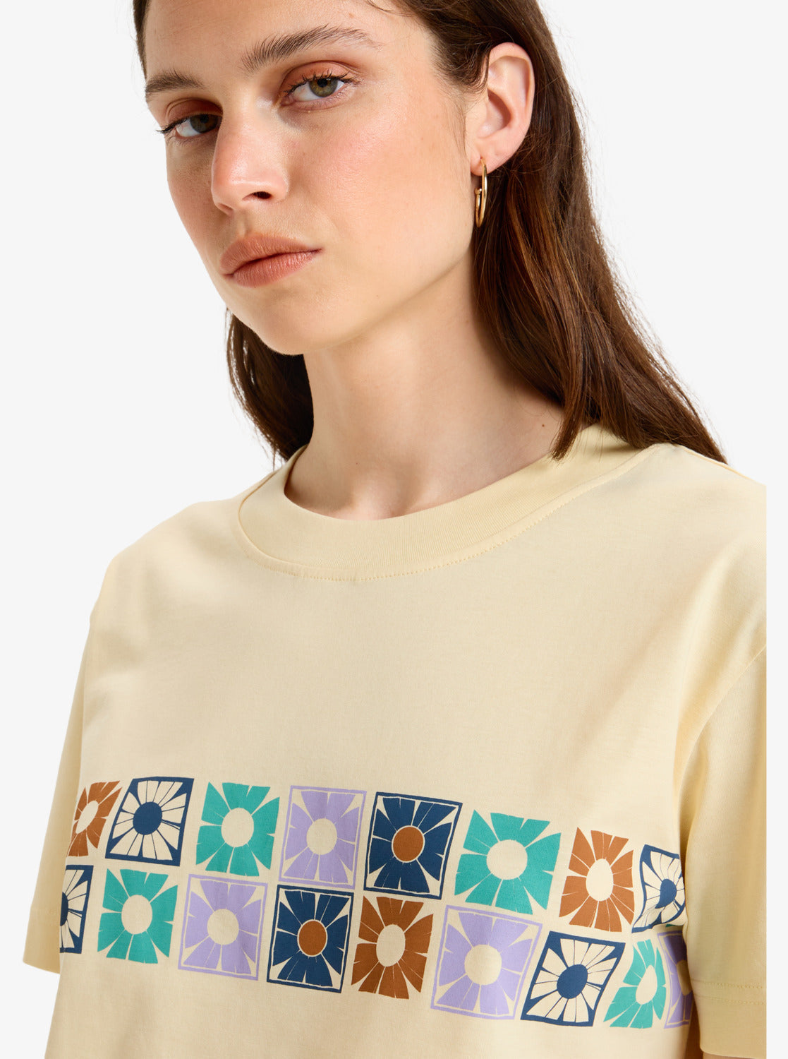 Quiksilver Tilebloom - Kurzarm-T-Shirt für Frauen