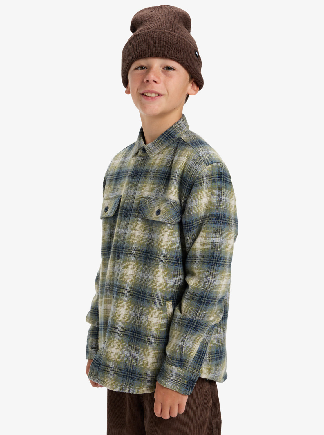 Venture Sherpa - Overshirt met lange mouwen voor jongens 8-16