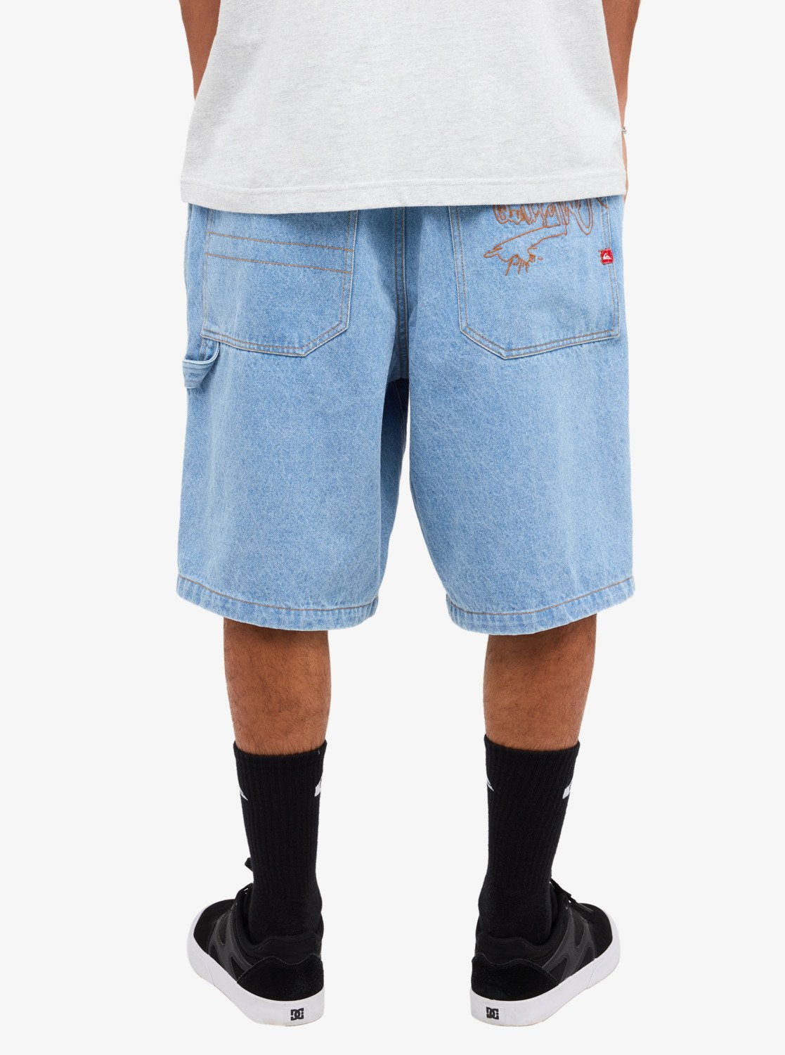 Quiksilver Young Guns Baggy - Mens Surf Lifestyle Denim Short
