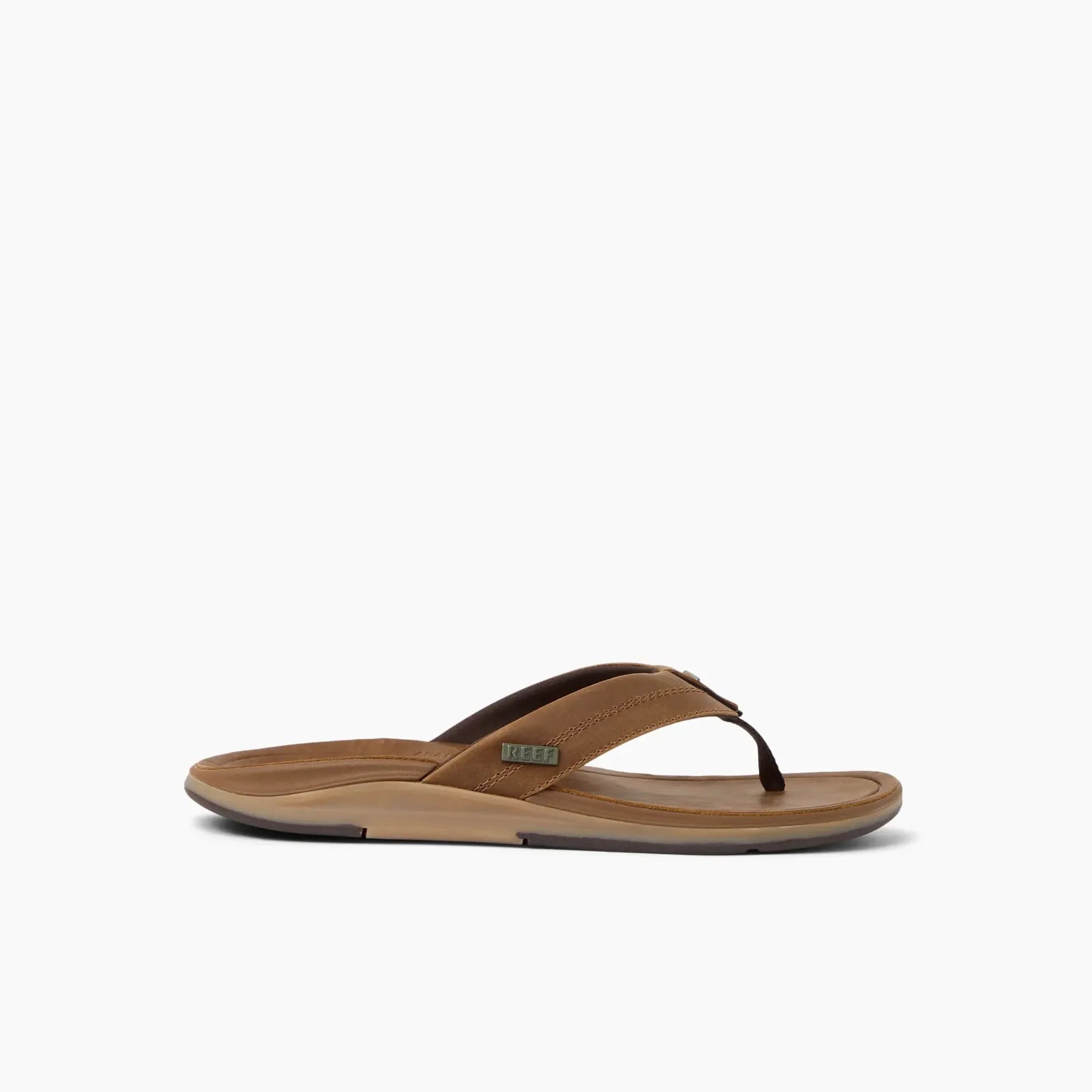 Reef Leather Offshore - Men's Flip Flops