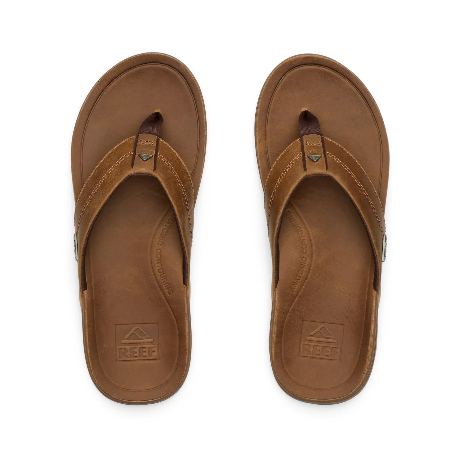 Reef Leather Offshore - Men's Flip Flops