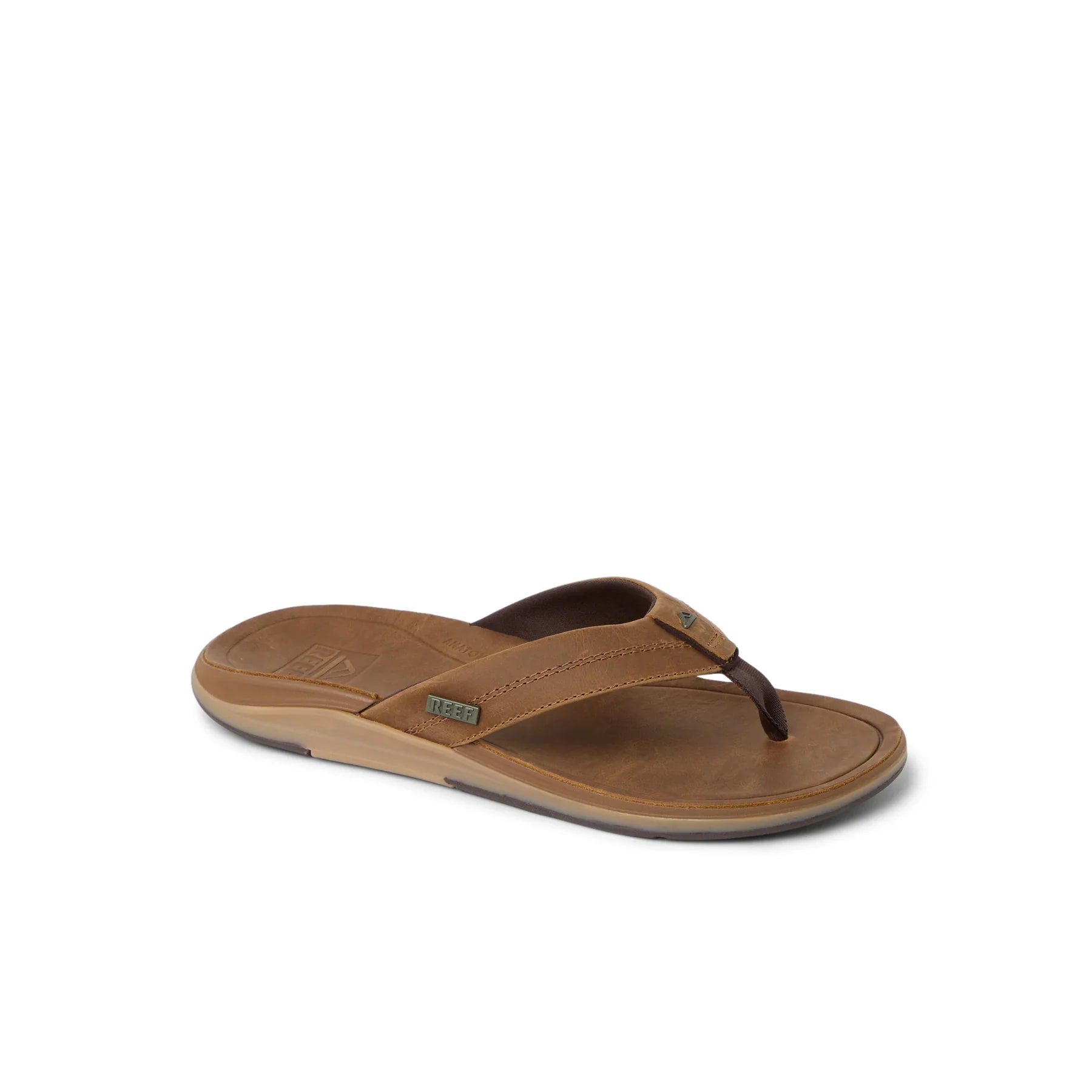 Reef Leather Offshore - Men's Flip Flops