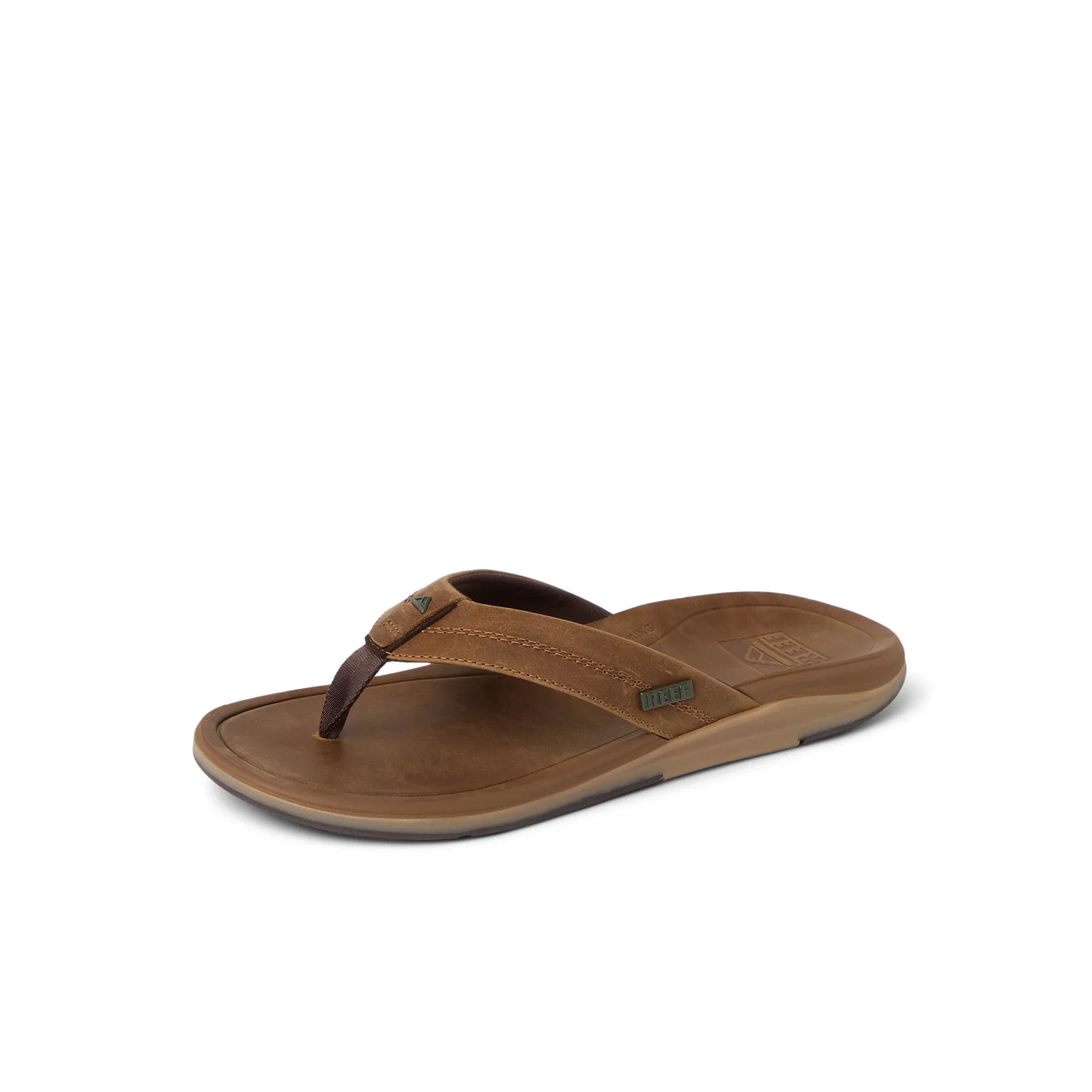 Reef Leather Offshore - Men's Flip Flops