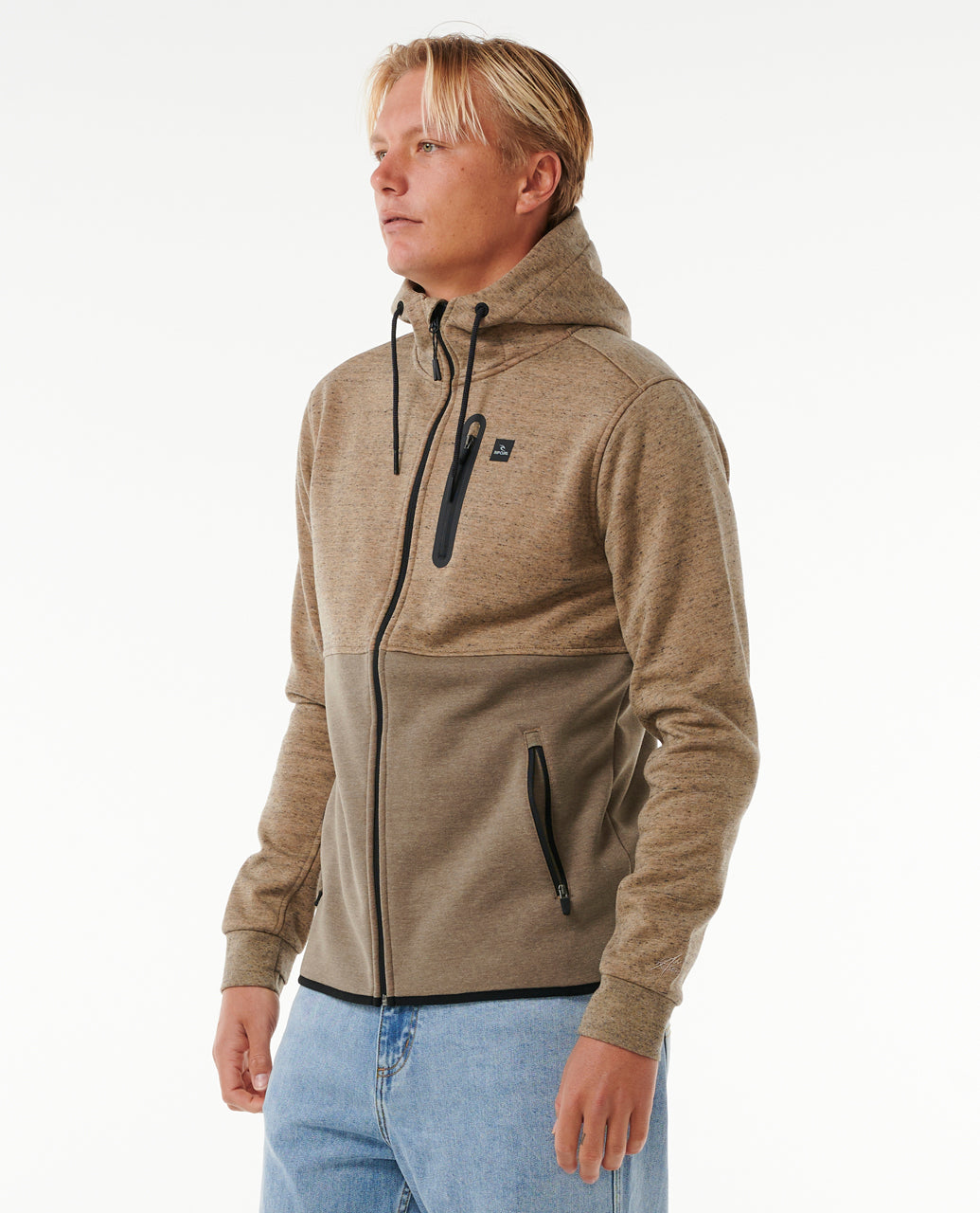 Rip Curl Anti Series Departed Zip - Heren Fleece