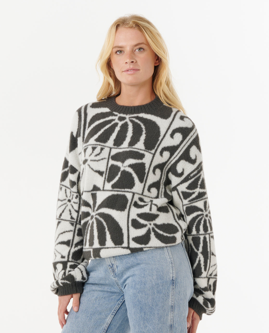 Rip Curl Aots-Ty Williams Jacquard Crew - Womens Surf Lifes