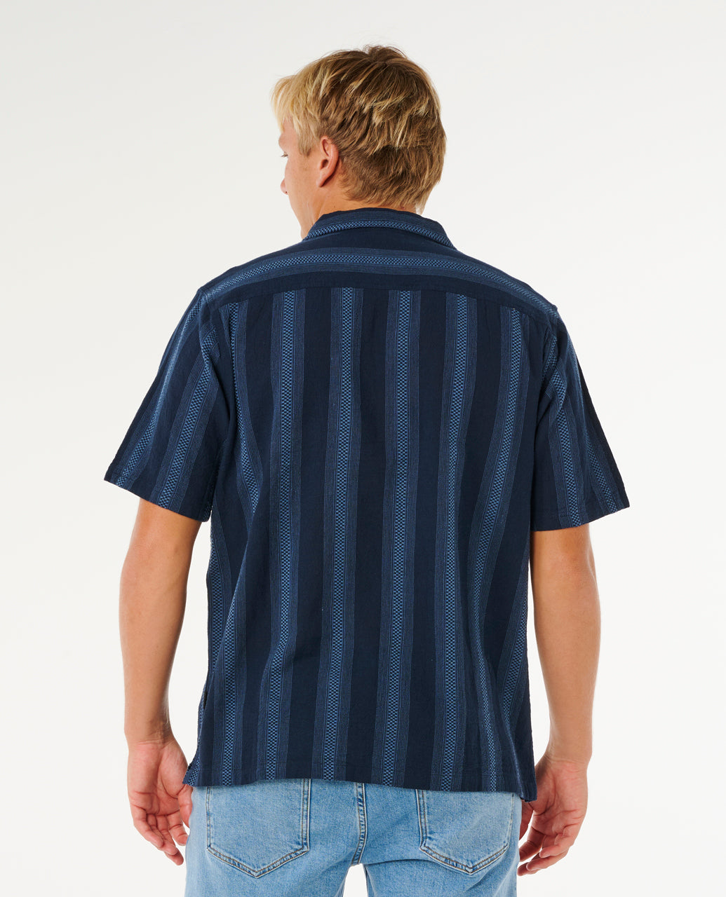 Classic Surf Weaver Short Sleeve Shirt For Men