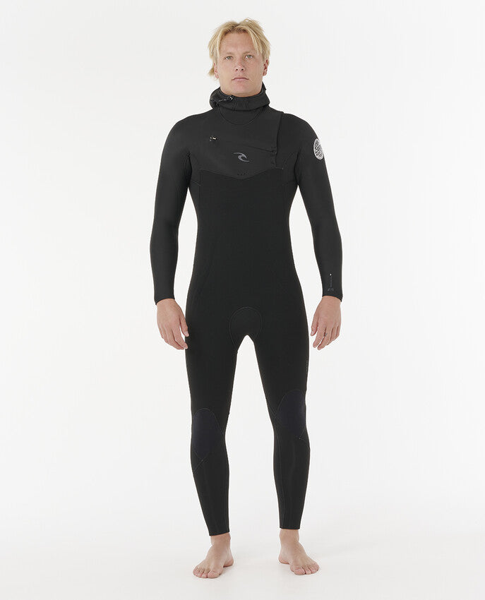 Dawn Patrol 5/4mm - Heren winter wetsuit met borstrits en capuchon