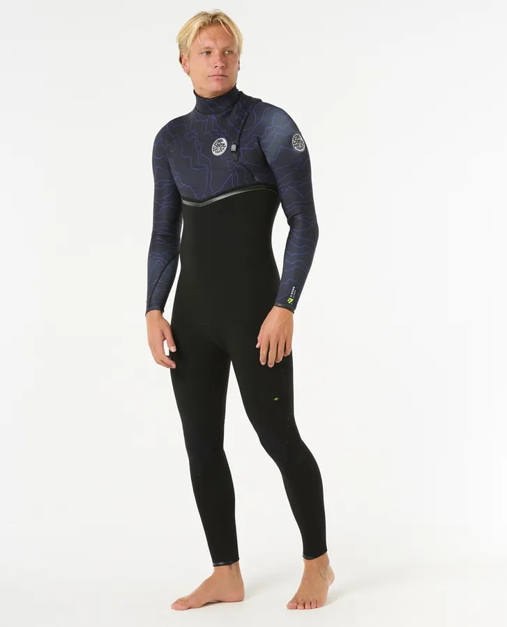 E Bomb 4/3GB Z/Zip Free Steamer - Heren Wetsuit