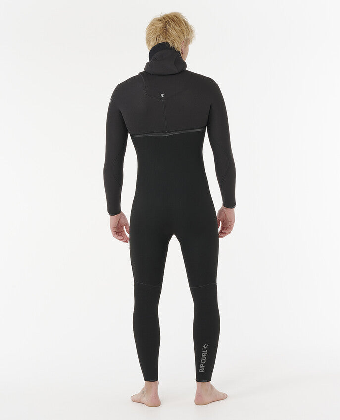 Rip Curl E-Bomb 5/4mm - Mens Zip Free Hooded Winter Wetsui