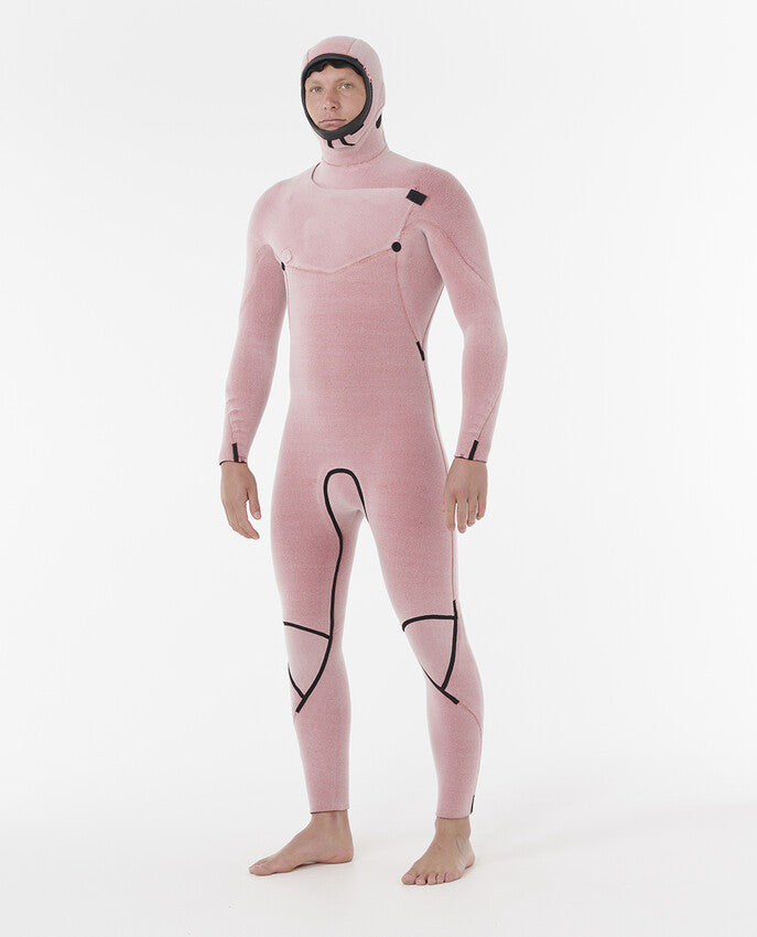 F-Bomb Fusion 5/4mm - Herren Winterneoprenanzug mit Brustreißverschluss und Kapuze