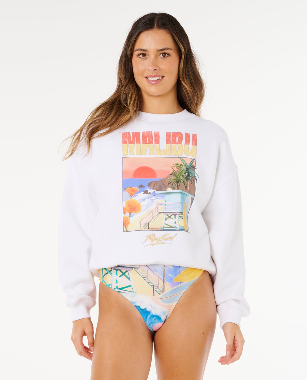 Hayley O Crew Sweater For Women