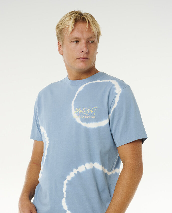 Pacific Rinse Fin Short Sleeve T-shirt For Men