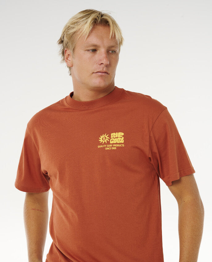 Rip Curl Pacific Rinse Glass Off Short Sleeve T-shirt For M