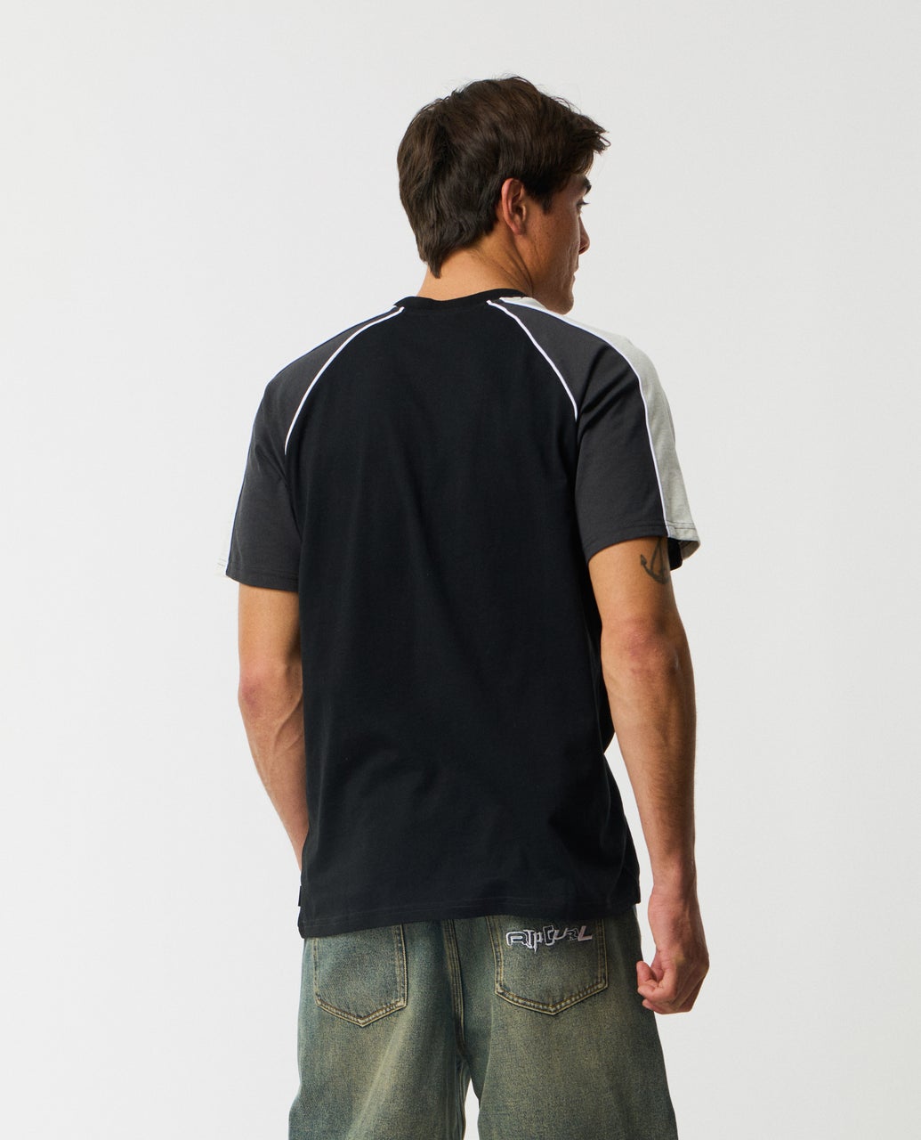 Rip Curl Panel Beater Short Sleeve T-shirt For Men