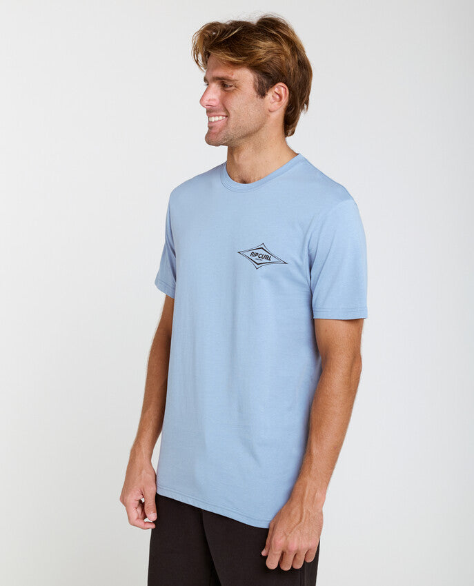 Rip Curl Streamline Diamond Short Sleeve T-shirt For Men
