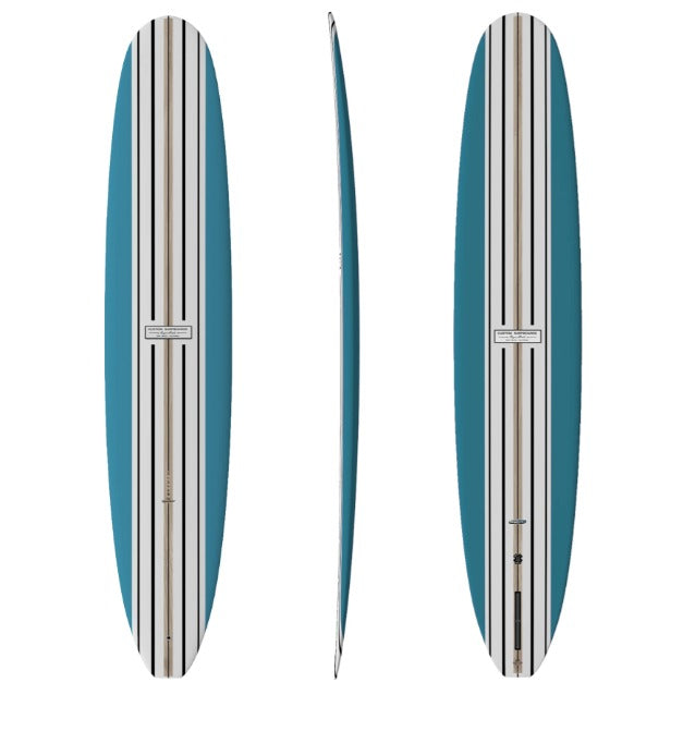 Roger Hinds Renaissance – Tuflite V-Tech – Single Fin – Blue