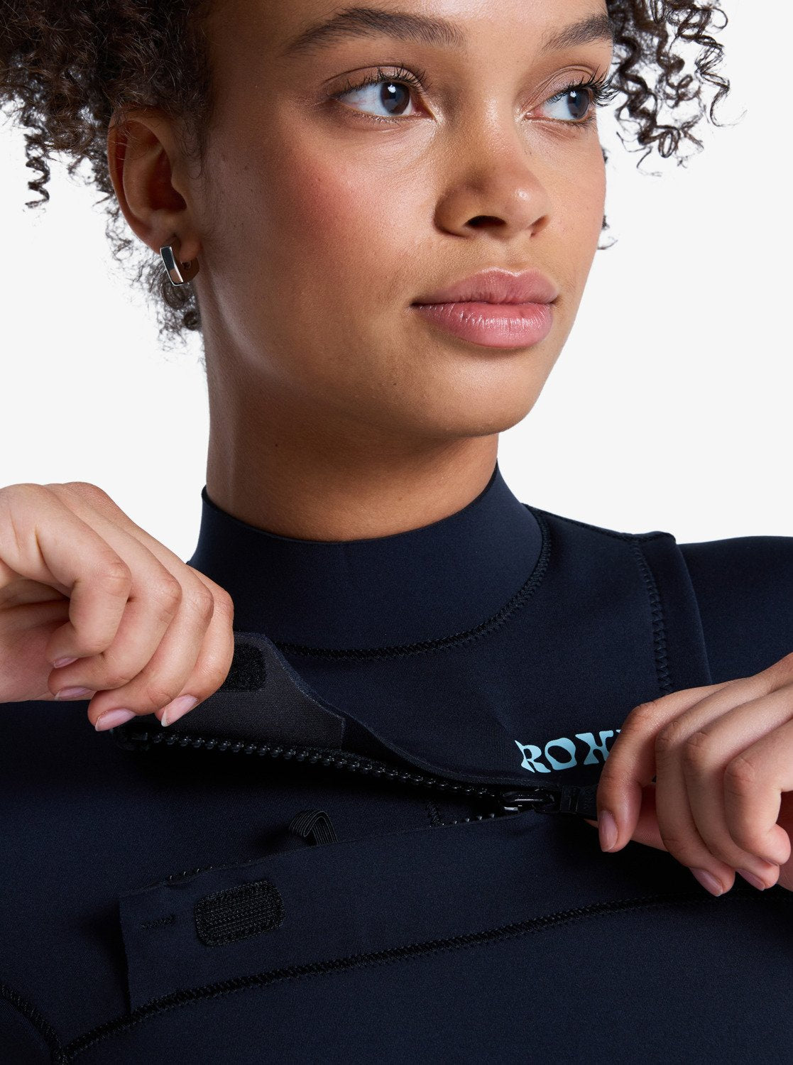 ROXY 3/2mm Swell Natural - Womens Front Zip Wetsuit