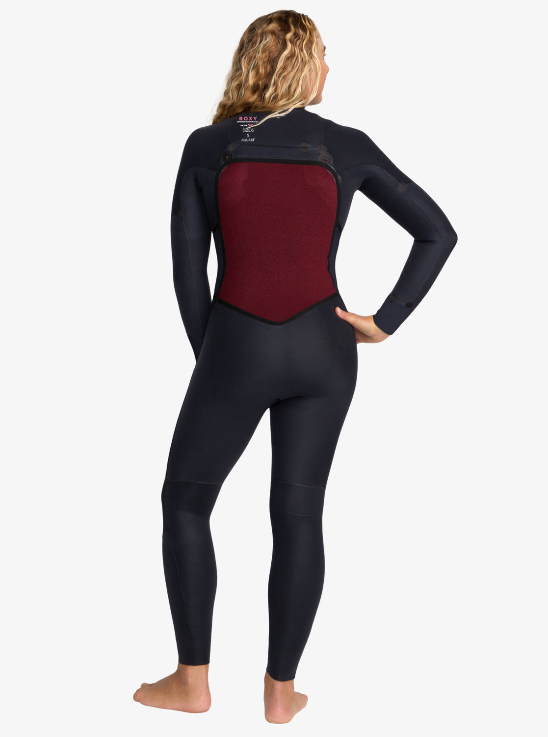 Roxy 4/3mm Swell Natural - Womens Front Zip Wetsuit