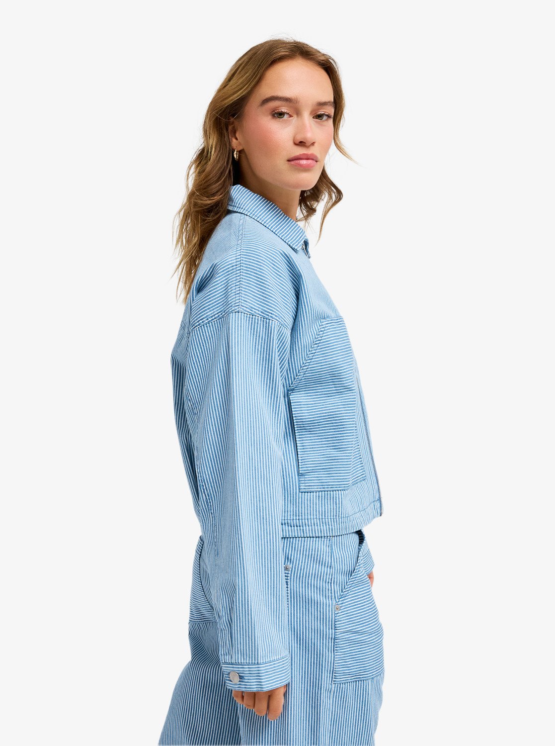 ROXY Beachfront Bliss - Cropped Workwear Jacket Für Damen