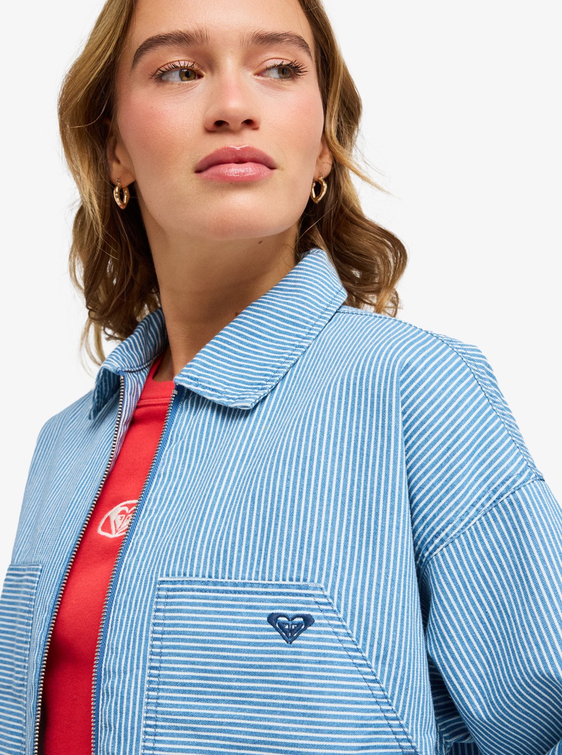 ROXY Beachfront Bliss - Cropped Workwear Jacket Für Damen
