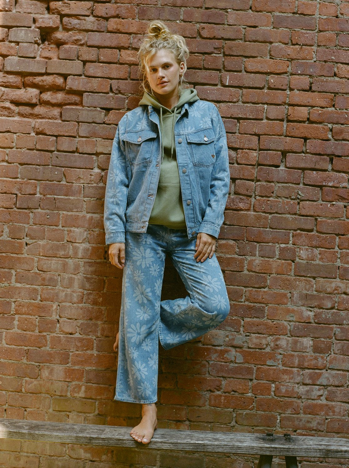 Boogie Night Mid Surf Wash - Wide Leg Denim Jeans Voor Dames
