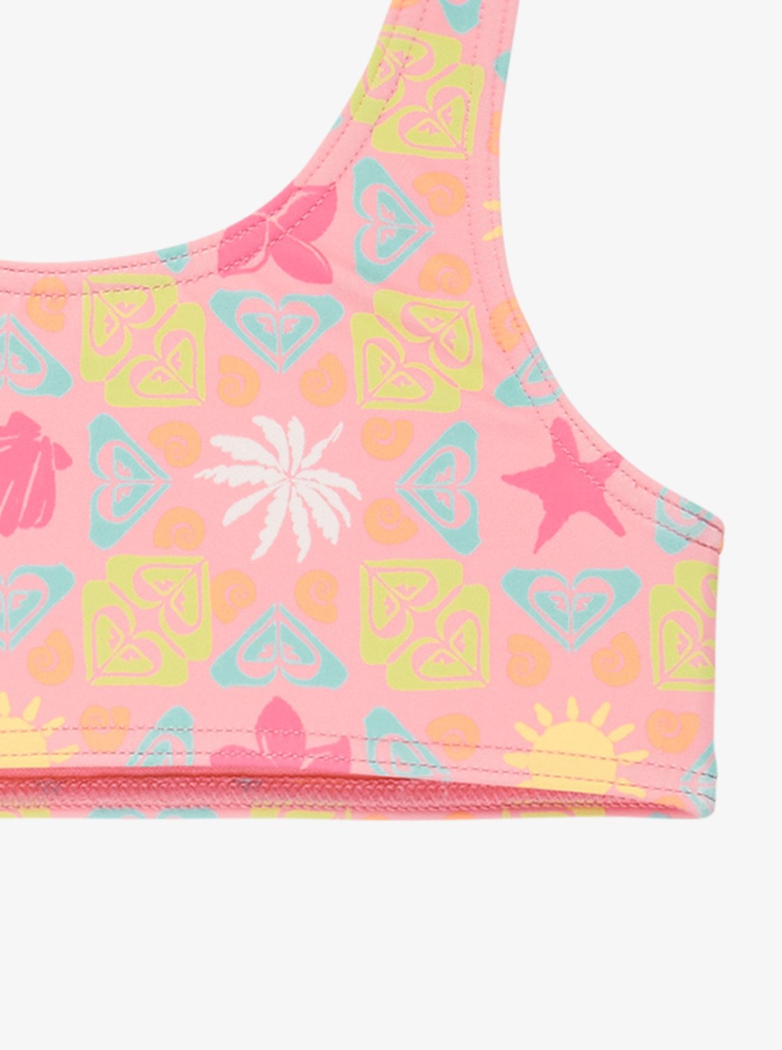 Roxy Check Tw Bralette St - Two Piece Bralette Bikini Set For Juvenile Girls