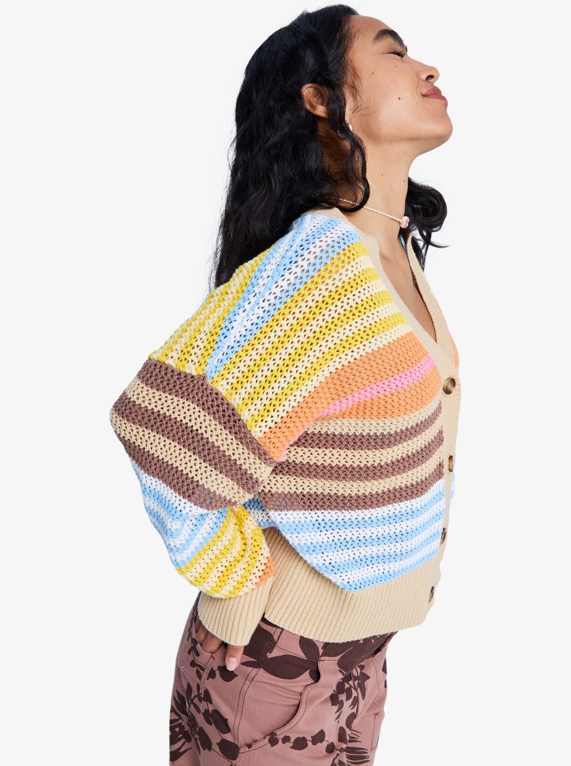 ROXY Cosmic Coast Stripes - Cardigan Für Damen