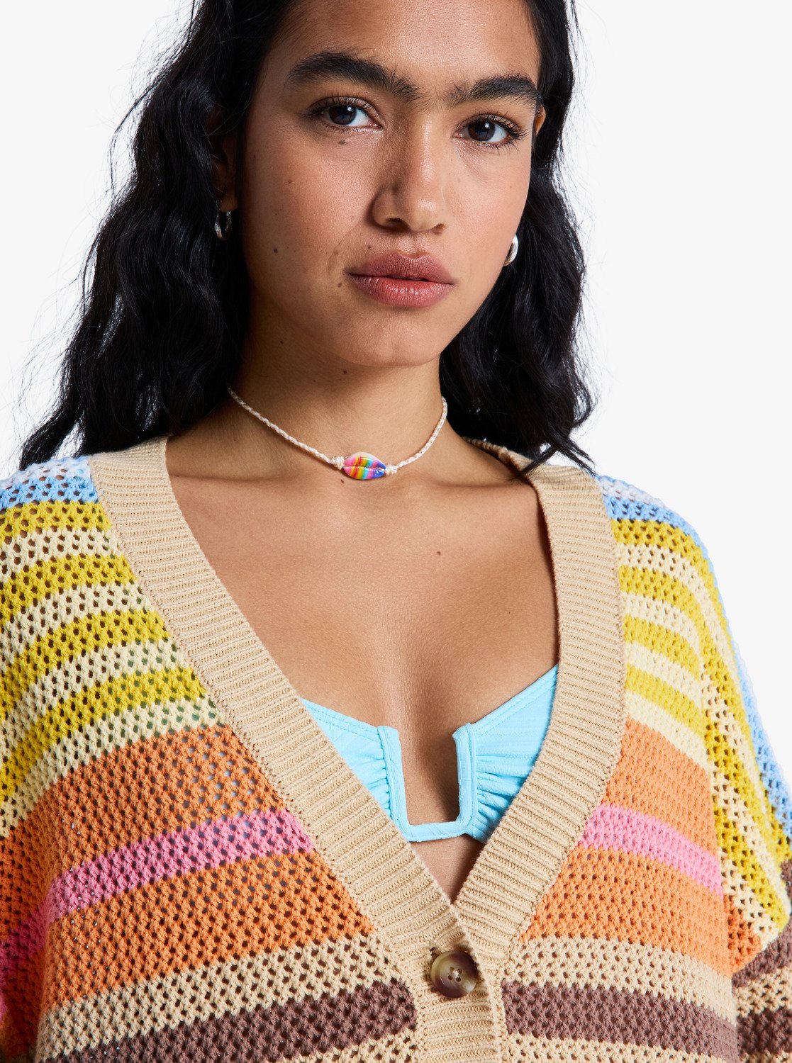 ROXY Cosmic Coast Stripes - Cardigan Für Damen